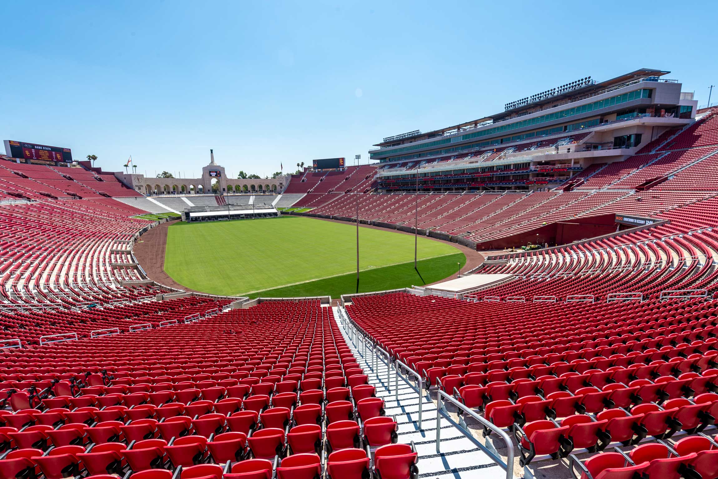 Los Angeles Coliseum Seating Chart Soccer