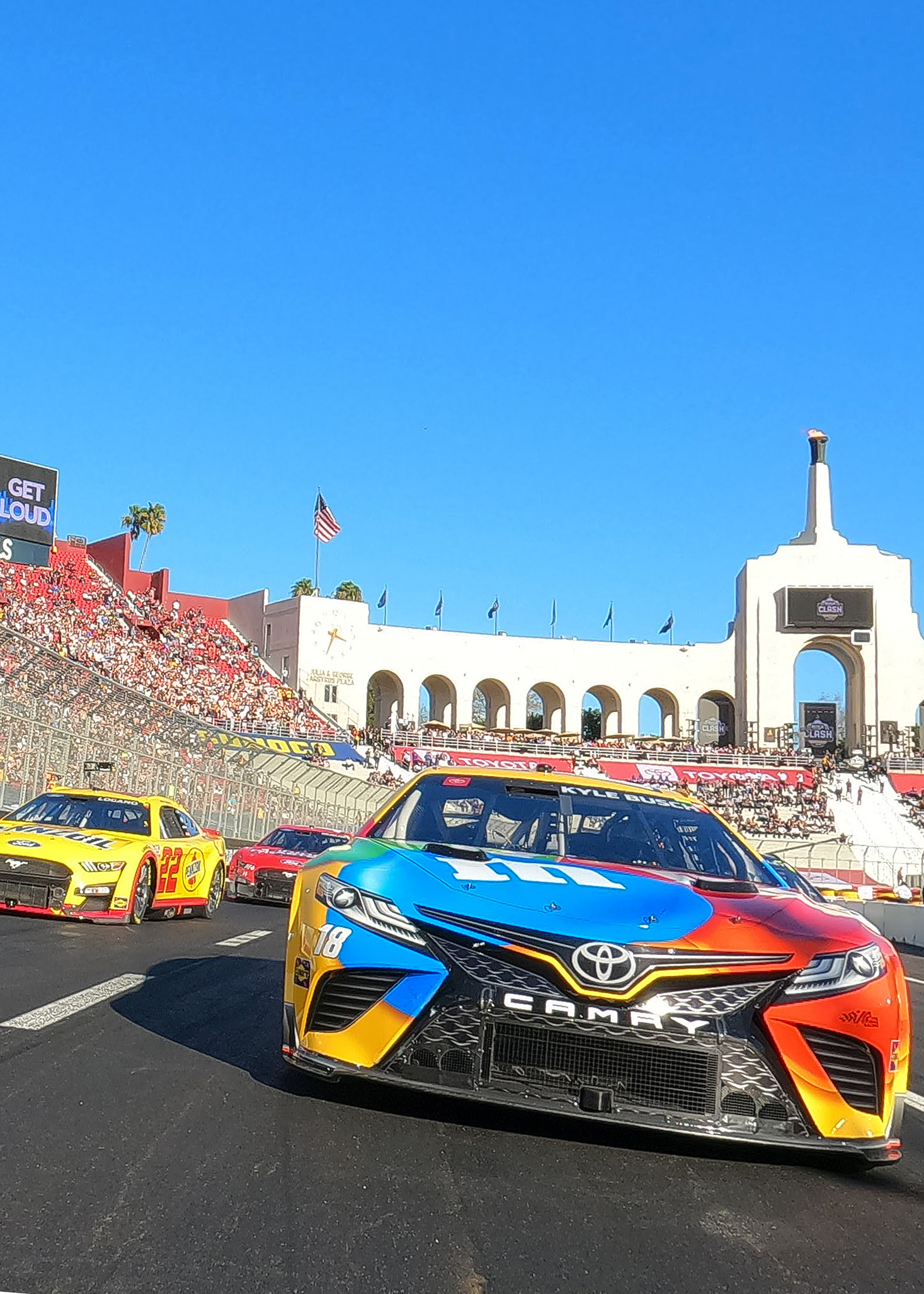 Nascar BUSCH Light CLASH at the Coliseum