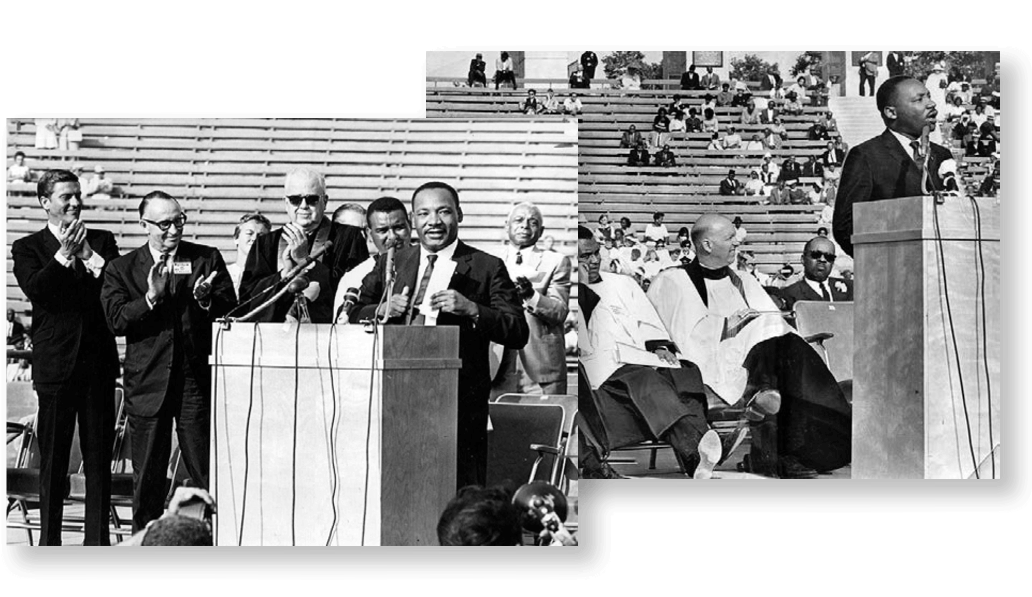 Martin Luther King Jr. Speaks at Human Dignity Event