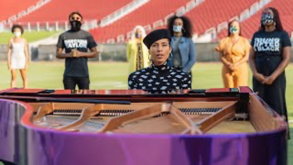 Filmed at the Coliseum: Alicia Keys ‘Lift Every Voice’
