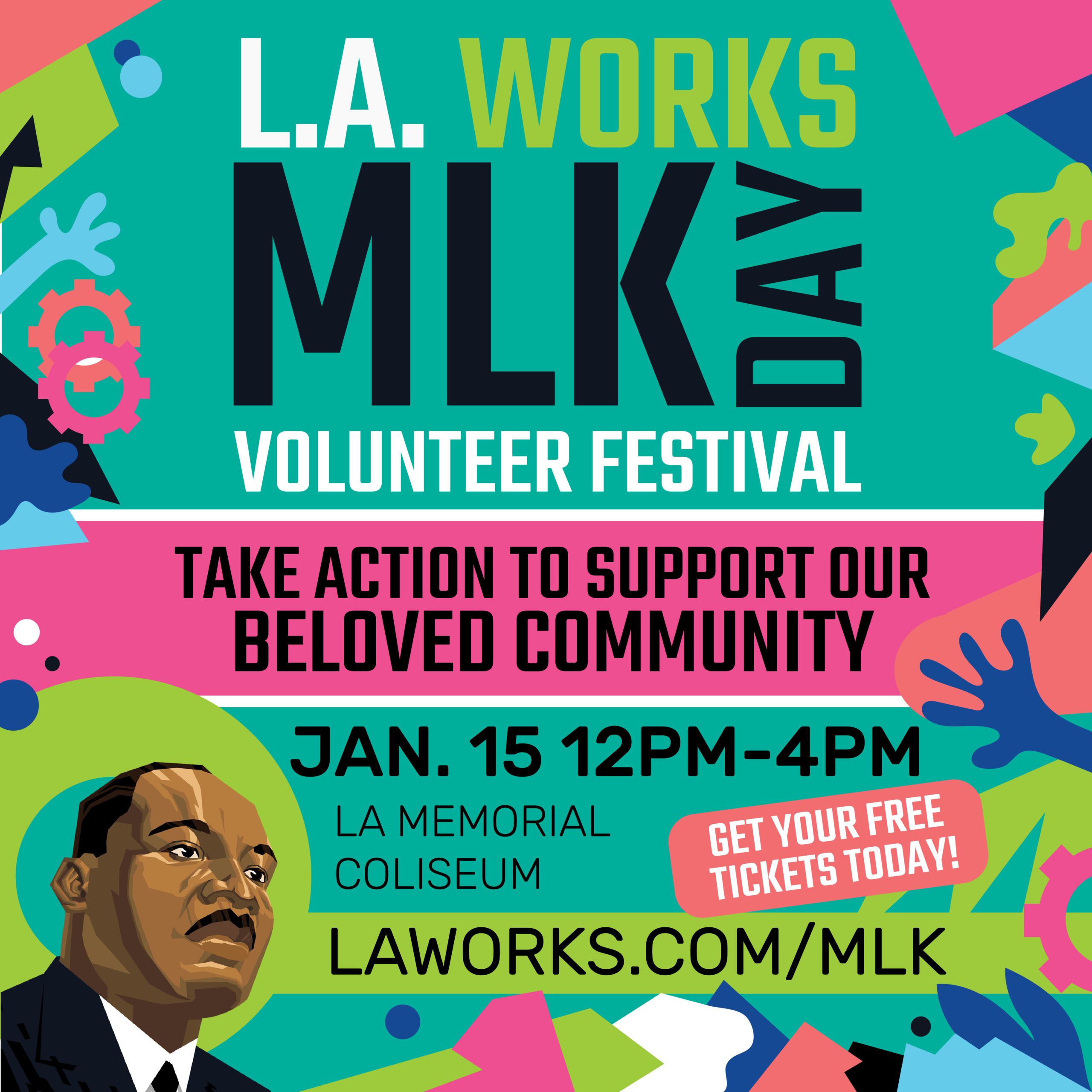 L.A. Works MLK Day Volunteer Festival