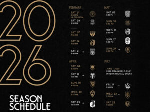 LAFC ANNOUNCES 2026 MLS REGULAR SEASON SCHEDULE - Los Angeles Coliseum