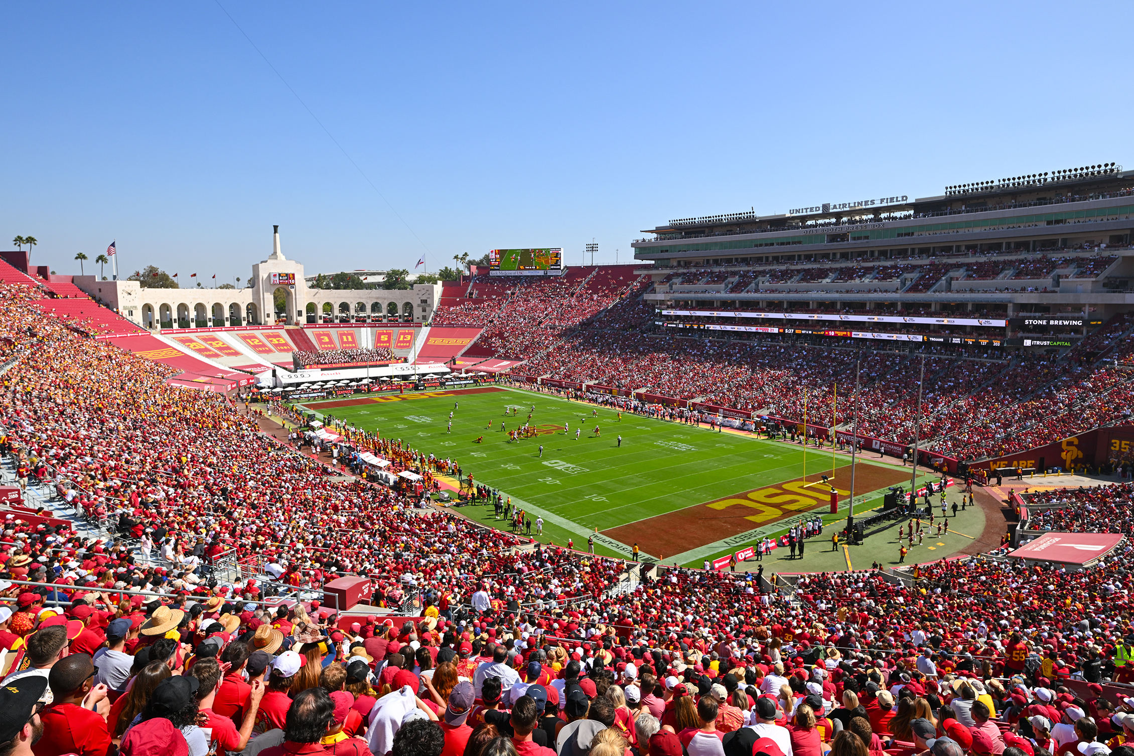 USC’S INAUGURAL BIG TEN HOME GAME