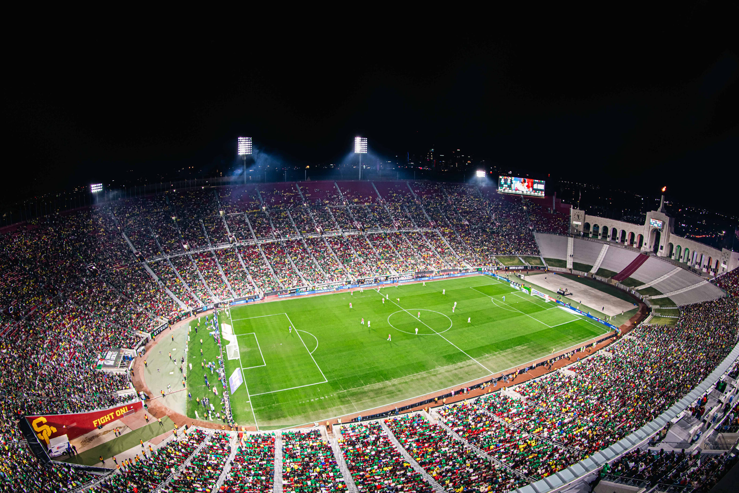 MEXICO VS. COLOMBIA SOCCER MATCH