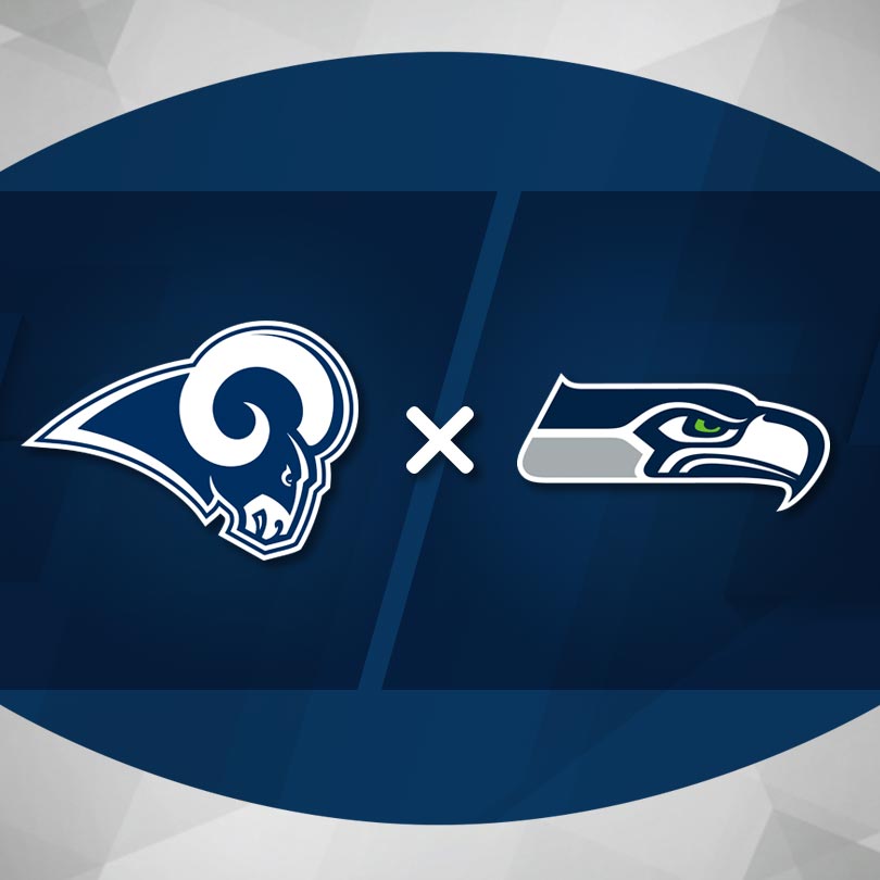 Rams vs seahawks los angeles coliseum